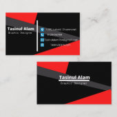 名刺サンプル。 名刺 (正面/裏面)