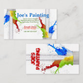 名刺サンプル(絵画シリーズ改訂) 名刺 (正面/裏面)