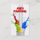 名刺サンプル(絵画シリーズ改訂) 名刺 (裏面)