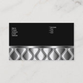 名刺シルバータイルトリム 名刺 (裏面)