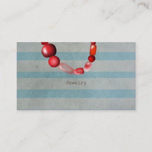 名刺ジュエリー 名刺 (正面)