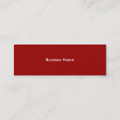 名刺スキニー スキニー名刺 (裏面)