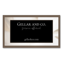 名刺スタイリッシュ磁石 マグネット名刺