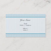 名刺スタイリッシュ神ヴィンテージブルー 名刺 (裏面)