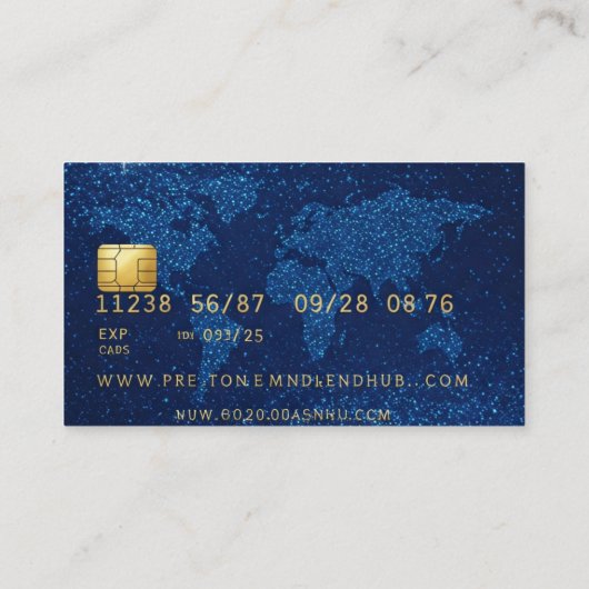 名刺スタイル 名刺 (裏面)