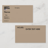 名刺スポーツのデザイン 名刺 (正面/裏面)