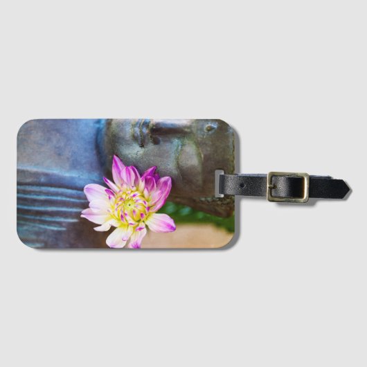 名刺スロットの有無にかかわらず禅の荷物のラベル ラゲッジタグ (正面横)