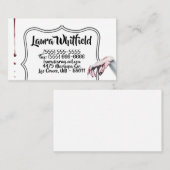 名刺ゾンビ血液吸血鬼ゴシック 名刺 (正面/裏面)