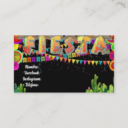 名刺タコス 名刺 (裏面)