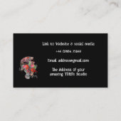 名刺タトゥースカル 名刺 (裏面)