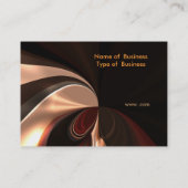 名刺チョコレートスワール 名刺 (裏面)