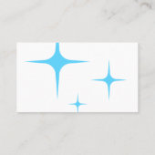 名刺ツールを使用したクリーニング 名刺 (裏面)