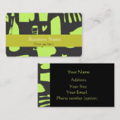 名刺テファンキーンプレート 名刺 (正面/裏面)