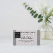 名刺テンプレート弁護士弁護士 名刺 (スタンド正面)