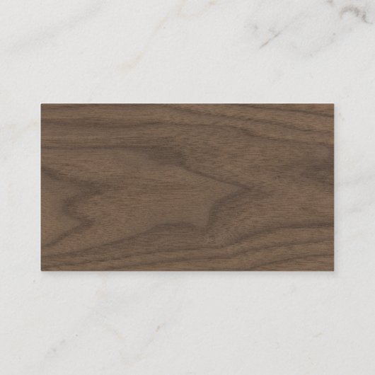 名刺テンプレート白質汎用木材 名刺 (裏面)