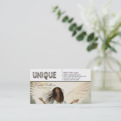 名刺テンプレート-もし私は天使でした 名刺 (スタンド正面)