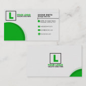 名刺テンプレート エンクロージャーカード (正面/裏面)