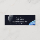 名刺テンプレート スキニー名刺 (裏面)