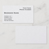 名刺テンプレート(パール仕上げ) 名刺 (正面/裏面)