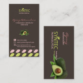 名刺テンプレート、ロゴの追加 名刺 (正面/裏面)