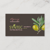 名刺テンプレート、ロゴの追加 名刺 (裏面)