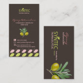 名刺テンプレート、ロゴを追加してください 名刺 (正面/裏面)