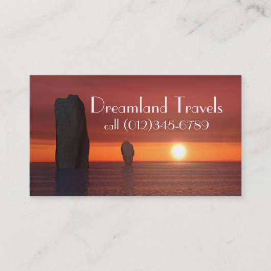 名刺テンプレート 名刺 (正面)