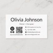 名刺テンプレート 名刺 (正面)