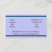 名刺テンプレート 名刺 (裏面)