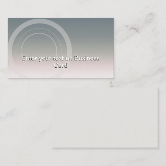 名刺テンプレート 名刺 (正面/裏面)