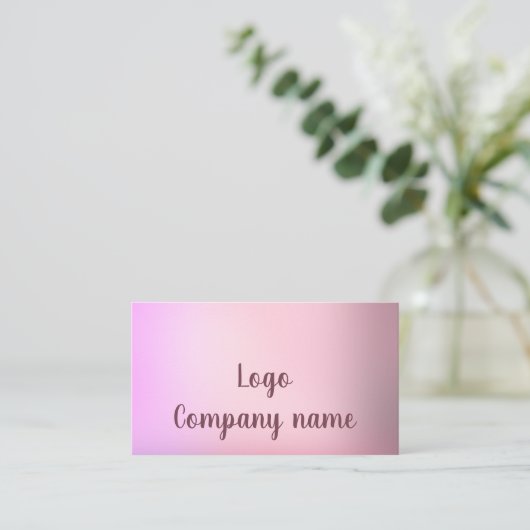 名刺テンプレート 名刺 (スタンド正面)