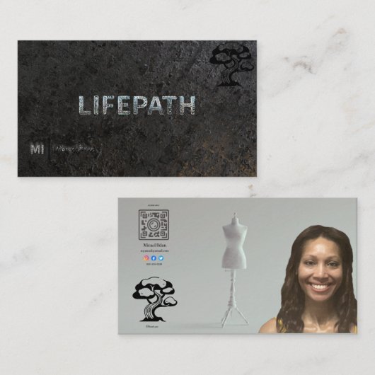 名刺テンプレート 名刺 (正面/裏面)