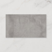 名刺テンプレートbonsaiグレー動揺してド 名刺 (裏面)