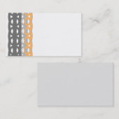 名刺テンプレートmid centuryスタイルデザイン 名刺 (正面/裏面)