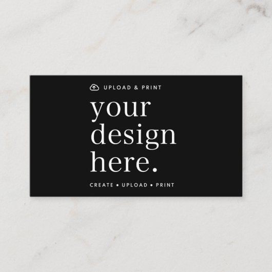 名刺デザインのアップロード 名刺 (正面)