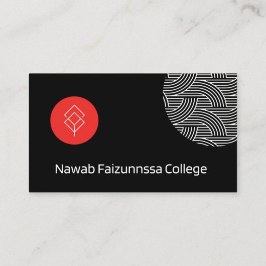 名刺デザイン 名刺 (裏面)