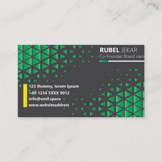 名刺デザイン 名刺 (正面)