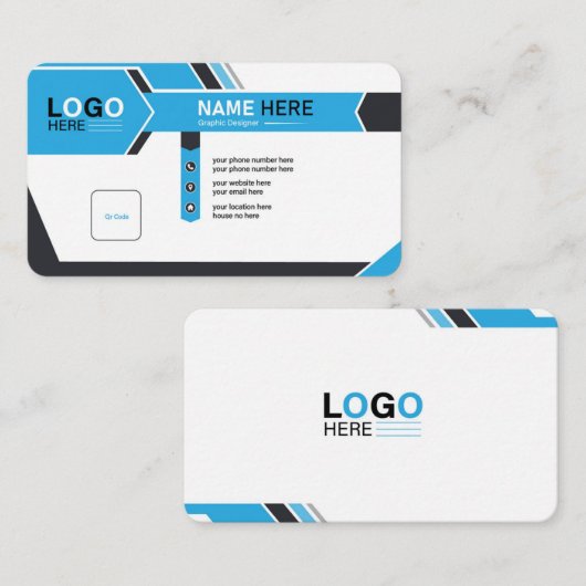 名刺デザイン 名刺 (正面/裏面)