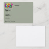 名刺バルーンデザイン 名刺 (正面/裏面)