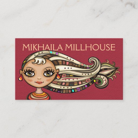 名刺バージョン – Society Diva 名刺 (正面)