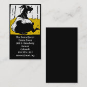 名刺ビクトリアン山羊 名刺 (正面/裏面)