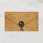 名刺ビジネスアンティーク封筒ジュエル 名刺 (裏面)
