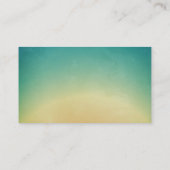 名刺ビーチサンセットパームツリーストリングライト 名刺 (裏面)