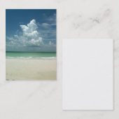 "名刺ビーチ場面" 名刺 (正面/裏面)