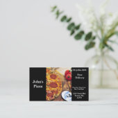 名刺ピザレストラン 名刺 (スタンド正面)