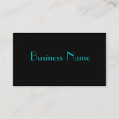 名刺ファッション 名刺 (裏面)