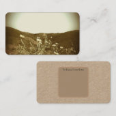 名刺フラワーアートデザイン 名刺 (正面/裏面)