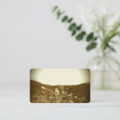 名刺フラワーアートデザイン 名刺 (スタンド正面)