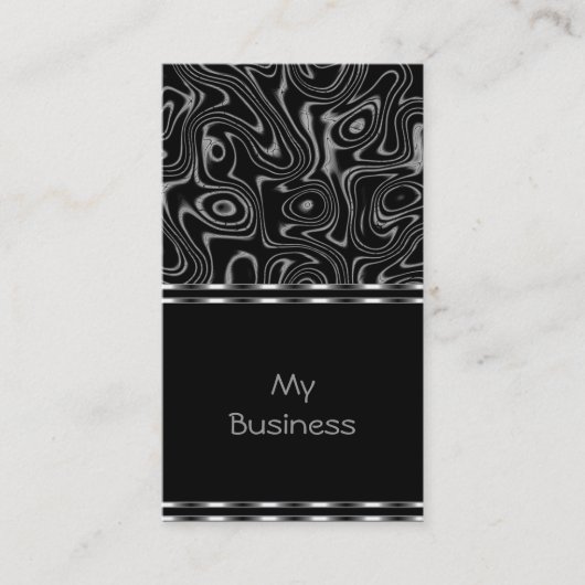 名刺ブラックシルクフェイクス 名刺 (正面)