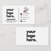 名刺プロフェッショナルロゴデザイン 名刺 (正面/裏面)